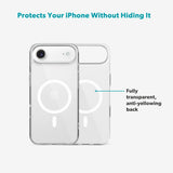 Epico iPhone Air SlimGlass Pro Mag+ Cover - MagSafe Kompatibel - Gennemsigtig