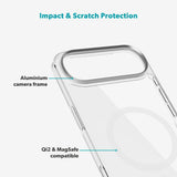 Epico iPhone Air SlimGlass Pro Mag+ Cover - MagSafe Kompatibel - Gennemsigtig