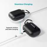 Epico - Apple AirPods Pro (3. gen.) Outdoor Silicone Cover - Sort