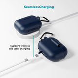 Epico - Apple AirPods Pro (3. gen.) Outdoor Silicone Cover - Mørkeblå