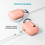 Epico - Apple AirPods Pro (3. gen.) Outdoor Silicone Cover - Lyserød