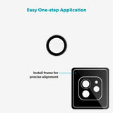 Epico - iPad Pro 11" (2025 / 2024) / Pro 13" (2025 / 2024) Kameralinsebeskyttelsesglas m. Installationsramme - Gennemsigtig