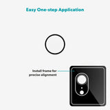 Epico - iPad 11" (2025) / 10.9" (2024 / 2020) / Mini (2021) / Air 13" (2025 / 2024) / Air 11" (2025 / 2024) / Air (2020) Kameralinsebeskyttelsesglas m. Installationsramme - Gennemsigtig