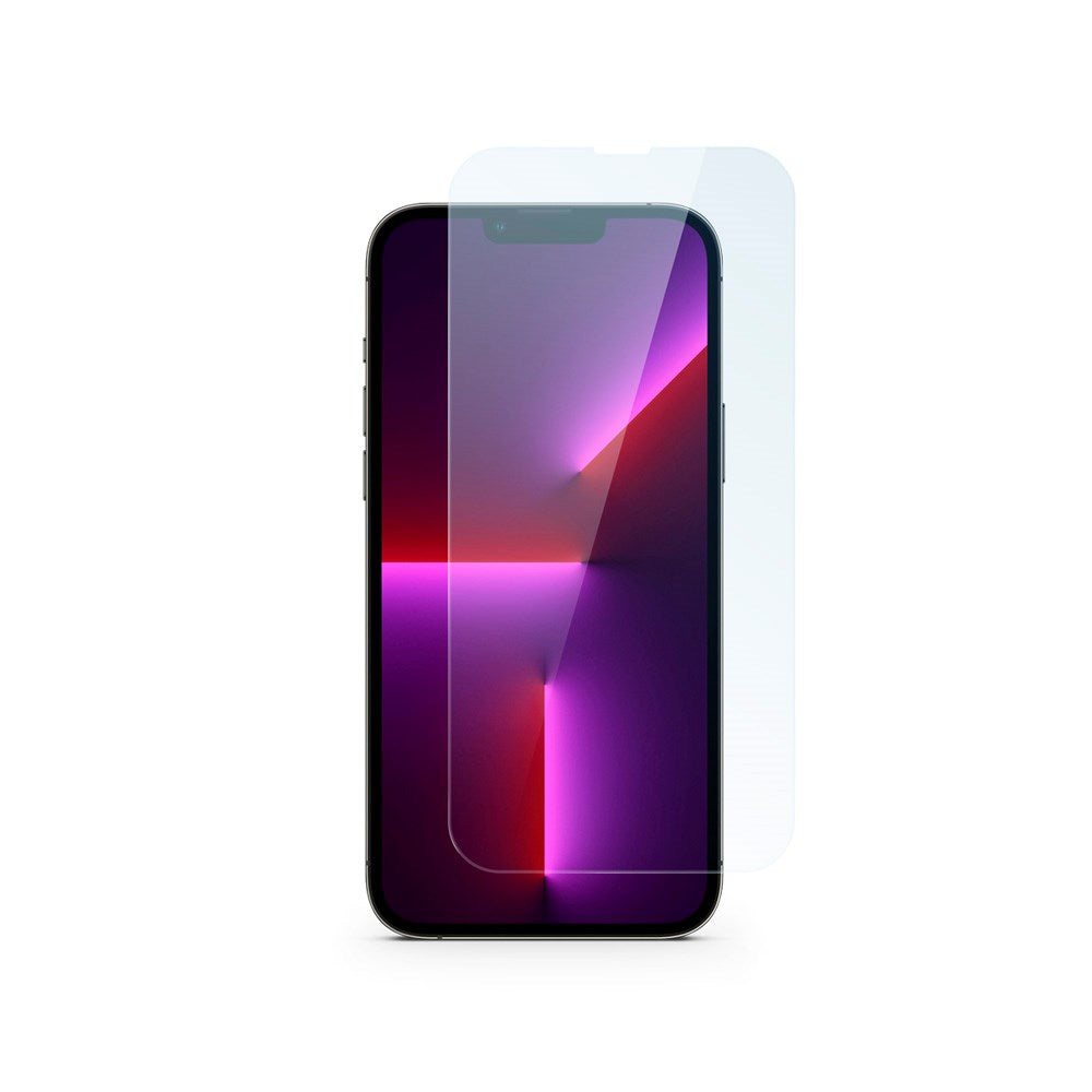 Epico - iPhone 16e / 14 / 13 / 13 Pro - Glass Standard Fit Skærmbeskyttelsesglas m. Installationsramme - Gennemsigtig