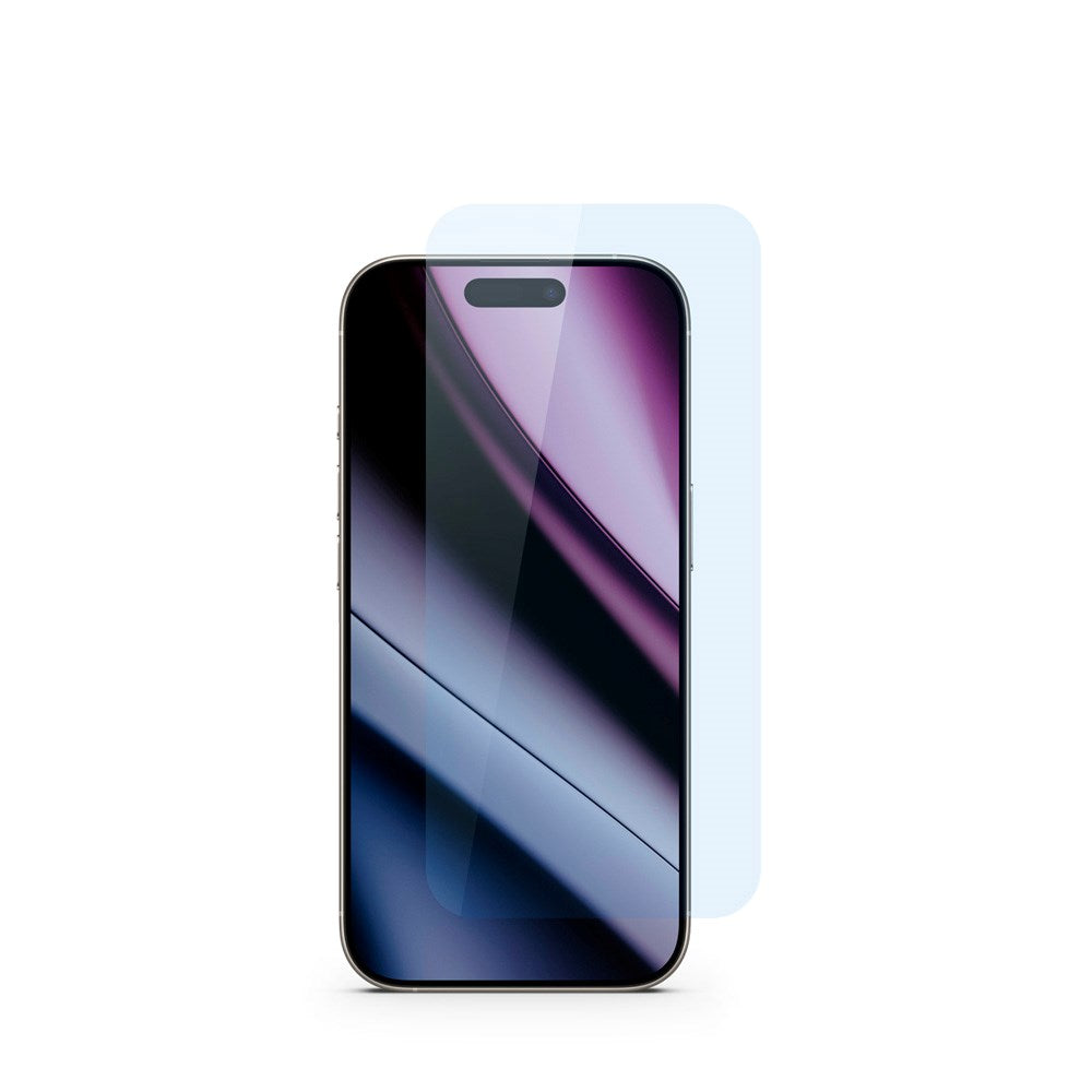 Epico - iPhone 16 Pro Max - Glass Standard Fit Skærmbeskyttelsesglas m. Installationsramme - Gennemsigtig