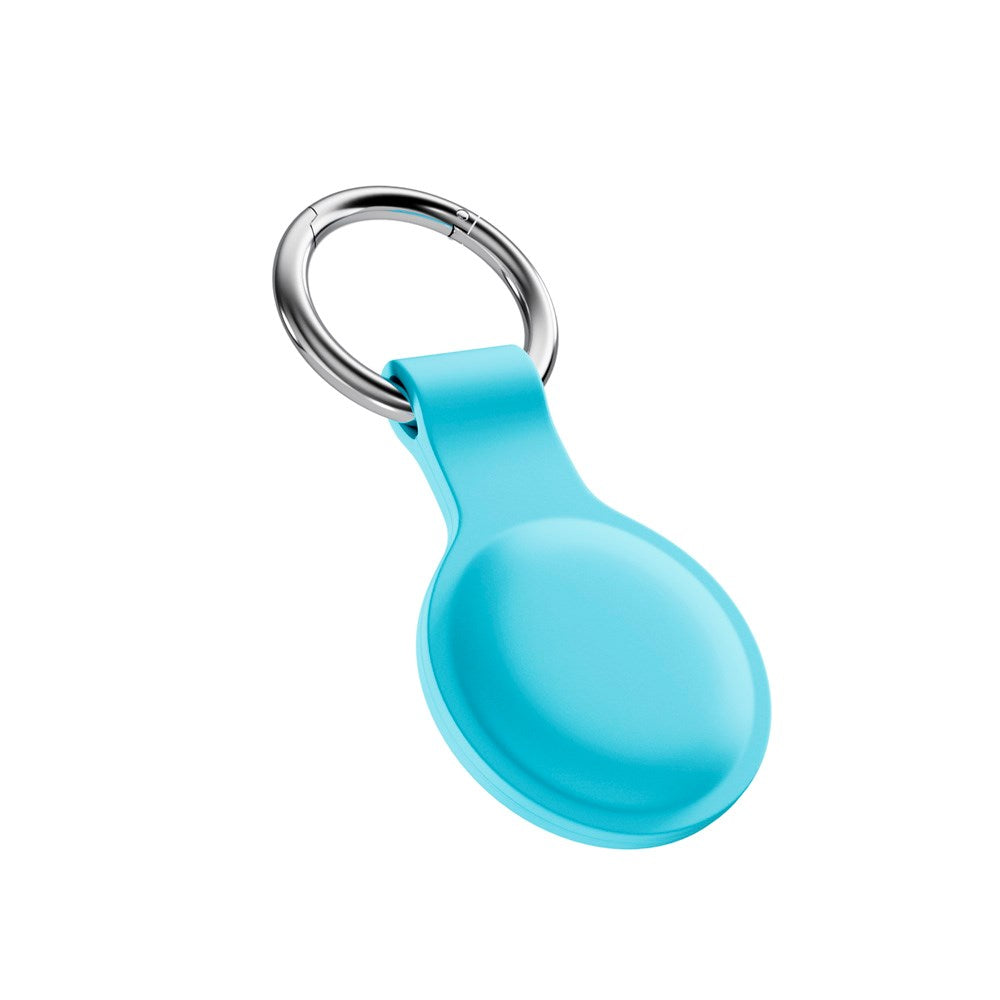 Epico Silikone Cover til Apple AirTag 1. & 2. Gen. - Lyseblå