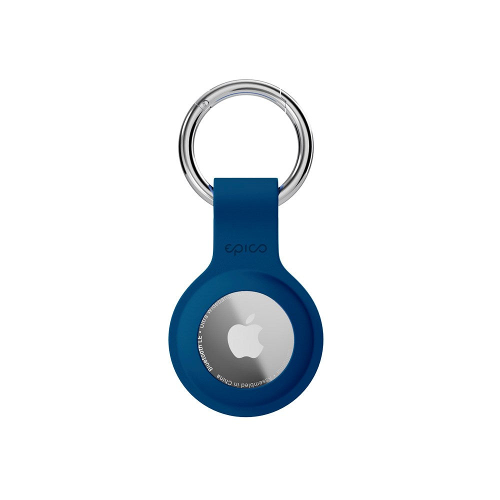 Epico Silikone Cover til Apple AirTag 1. & 2. Gen. - Mørkeblå