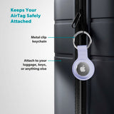 Epico Silikone Cover til Apple AirTag 1. & 2. Gen. - Lilla