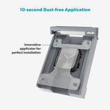 Epico - Apple Watch Ultra 3 / 2 / 1 (49mm) 3D+ Flexiglass m. Installationsramme - Gennemsigtig / Sort Kant