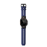 Apple Watch (42/44/SE/45/46/49) Epico Rubber Pro Urrem m. Metalspænde - Blå