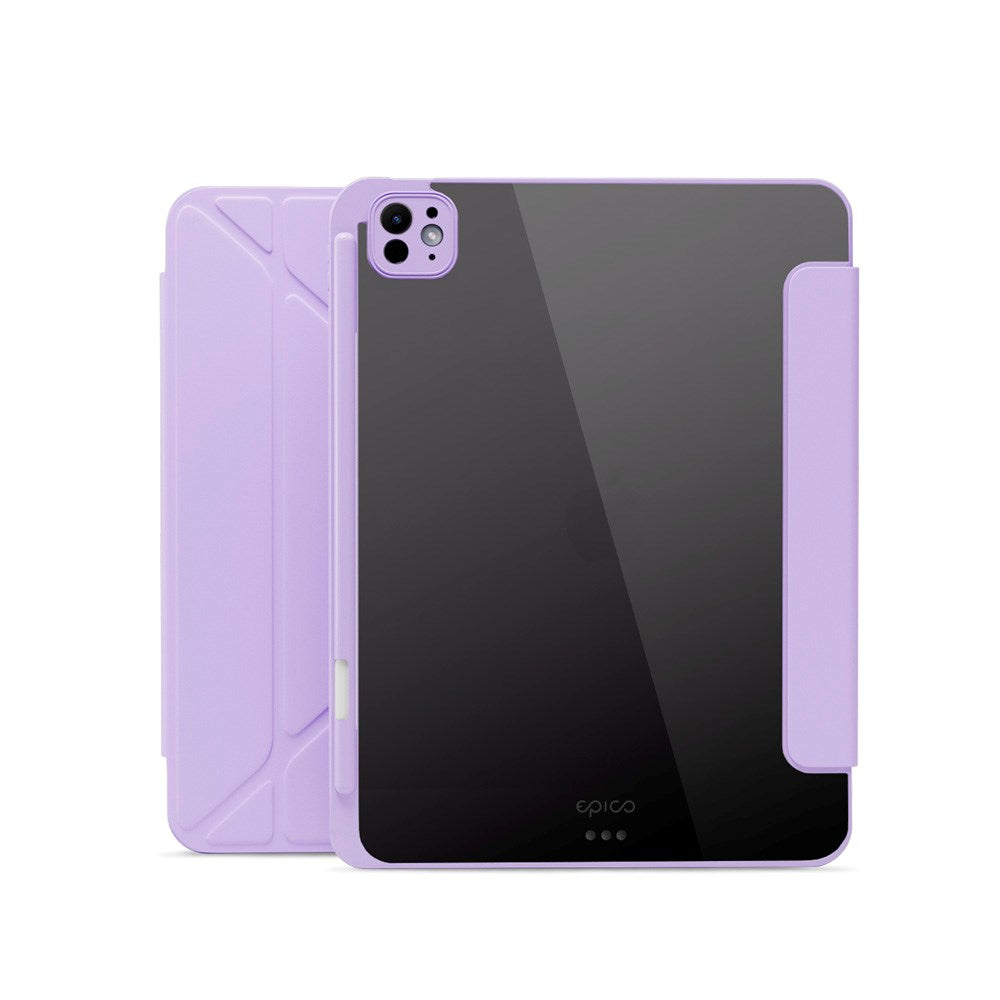 Epico iPad 11" (2025) / 10.9" (2024 / 2022) Hero Flip Cover - Kamerabeskyttelse - Lilla