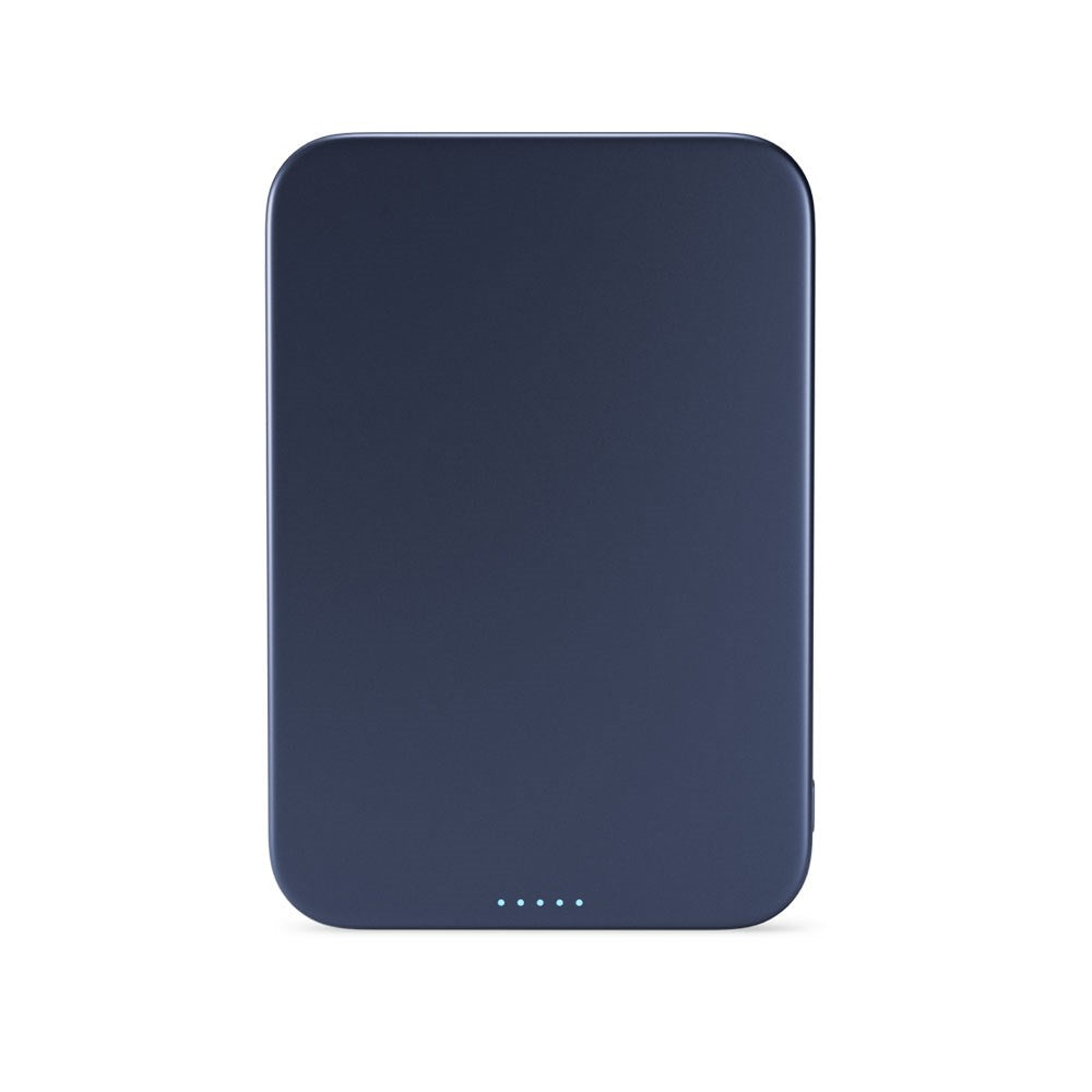 Epico 15W UltraPack EM51 5000 mAh Slim Alu Mag+ Power Bank - m. USB-C - Qi2 / MagSafe Kompatibel - Blue