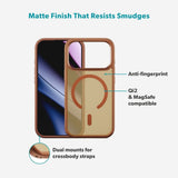 Epico iPhone 17 Pro HeroMatte Pro Mag+ Cover inkl. Kamerabeskyttelse - MagSafe Kompatibel - Orange