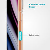 Epico iPhone 17 Pro Max Tile Mag+ Bagside Cover - MagSafe Kompatibel - Gennemsigtig / Orange