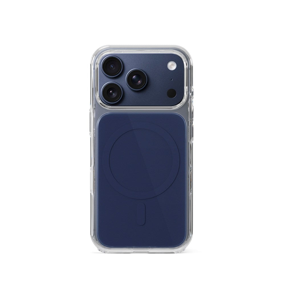 Epico iPhone 17 Pro Max Tile Mag+ Bagside Cover - MagSafe Kompatibel - Gennemsigtig / Blå