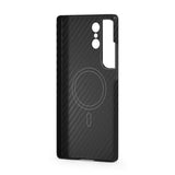 Samsung Galaxy S26+ (Plus) Spello Mag+ Carbon Cover - MagSafe Kompatibel - Sort