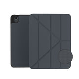 iPad 11" (2025) / 10.9" (2024 / 2022) Epico SolidWoven Flip Cover m. Ståfunktion - Sort