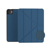 iPad Air 11-10.9" (2026-2020) / Pro 11" (2022-2018) Epico SolidWoven Flip Cover m. Ståfunktion - Blå