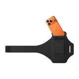 Spello Smartphone Løbearmbånd m. Refleks - Maks. 6.9" - Sort / Gennemsigtig