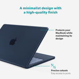 MacBook Neo 13 A18 Pro (2026) Epico Slim Shell Cover - Mat Indigo
