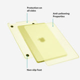MacBook Neo 13 A18 Pro (2026) Epico Slim Shell Cover - Mat Citrus