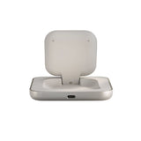 ZENS Qi2 Magnetisk Trådløs Oplader - 15W - MagSafe Kompatibel - Hvid