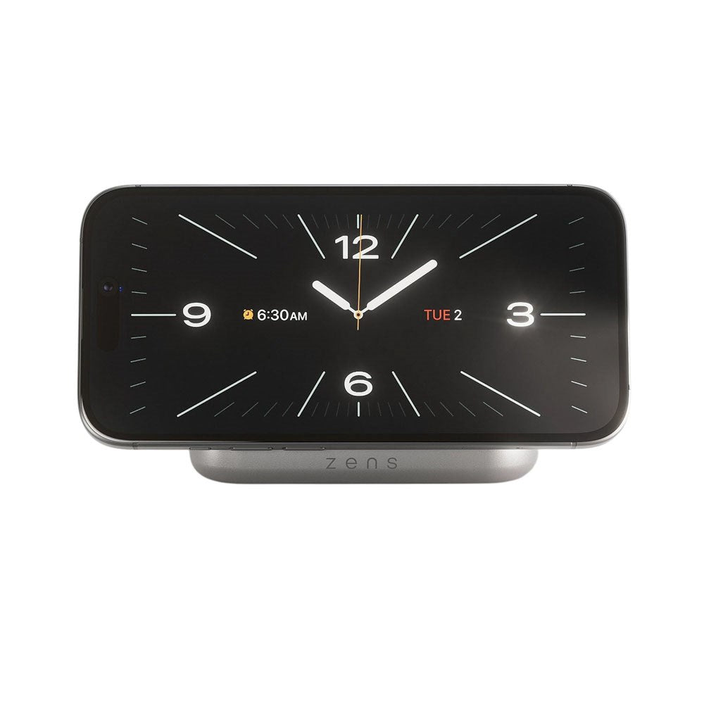 ZENS Qi2 Magnetisk Trådløs Oplader - 15W - MagSafe Kompatibel - Hvid