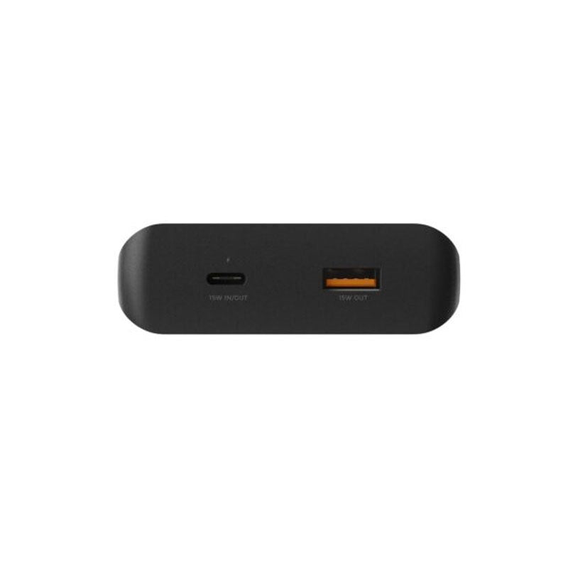 Xtorm Solcelle PowerBank - 1x USB-A & 1x USB-C - 10.000 mAh / 15W - Sort