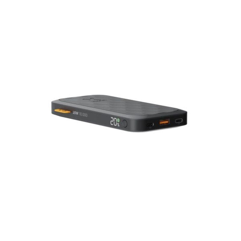 Xtorm PowerBank - 1x USB-A & 2x USB-C - 10.000 mAh / 20W - Sort