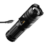 Xtorm 20W Flashlight PowerBank - 1x USB-A & 1x USB-C - 10.500 mAh - Sort