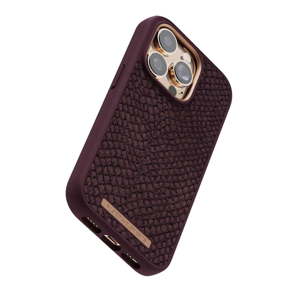 iPhone 14 Pro Njord by Elements Cover - MagSafe Kompatibel - Eldur / Brun