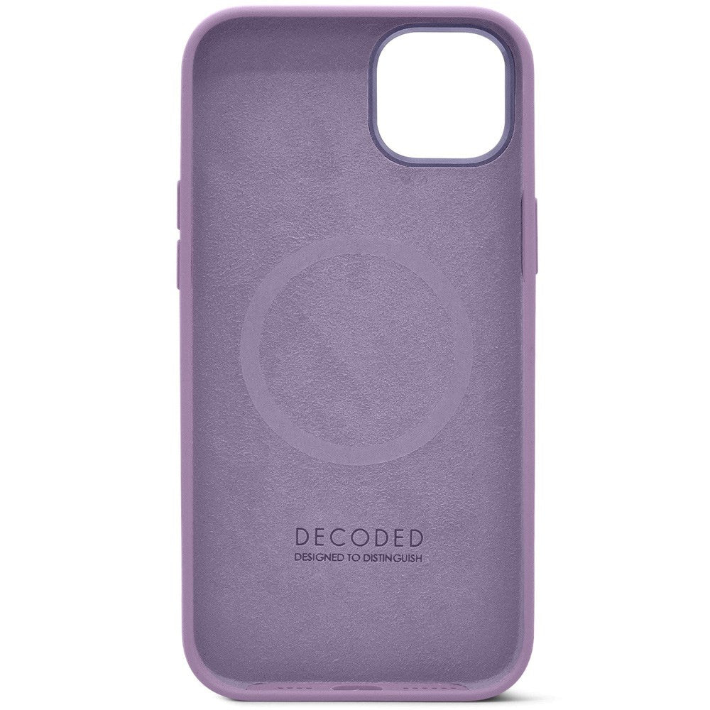 Decoded iPhone 14 AntiMicrobial Silikone Bagside Cover - MagSafe Kompatibel - Lavender