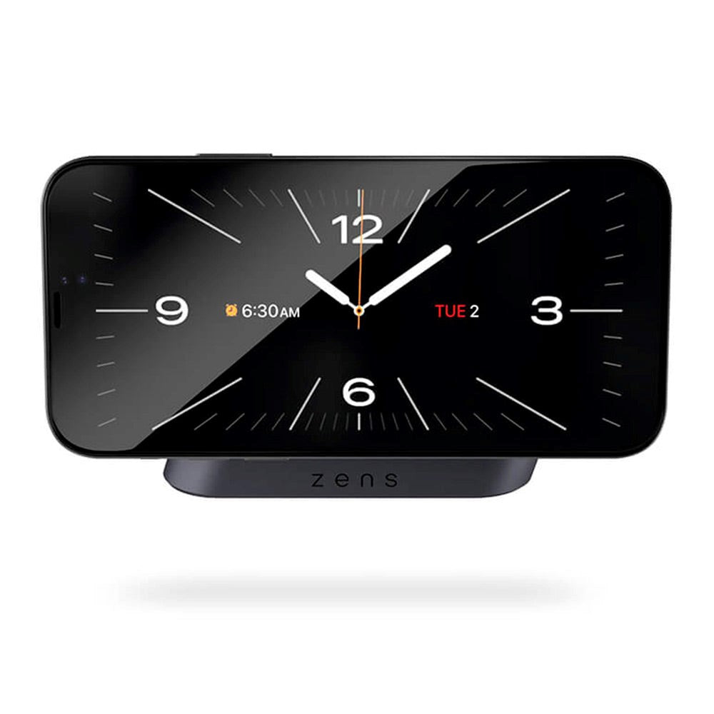 Zens 15W magnetisk nattbord Qi-lader - MagSafe-kompatibel - Svart