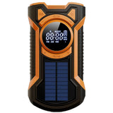 Just In Case Nødradio m. Bluetooth & PowerBank - 5000 mAh - Sort / Orange