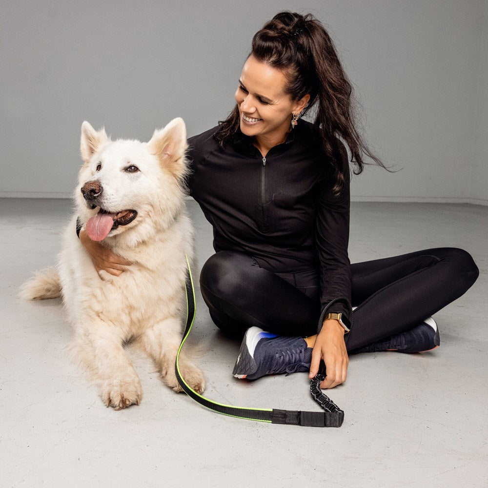 Bee-Safe - Hundesnor til Løb m. LED - Sort