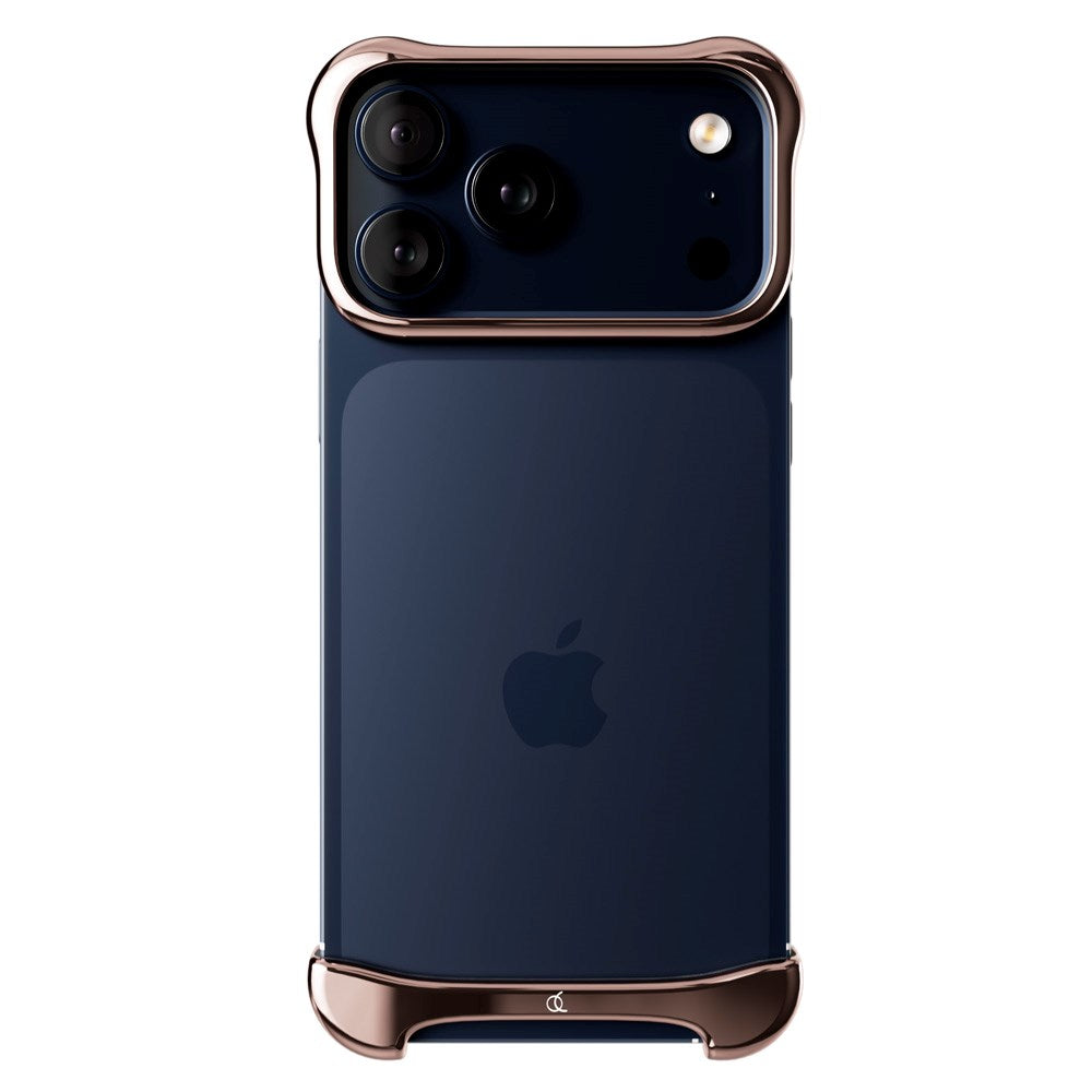 Arc Pulse Aluminum Bumper Cover - iPhone 17 Pro Max - Rose Bronze