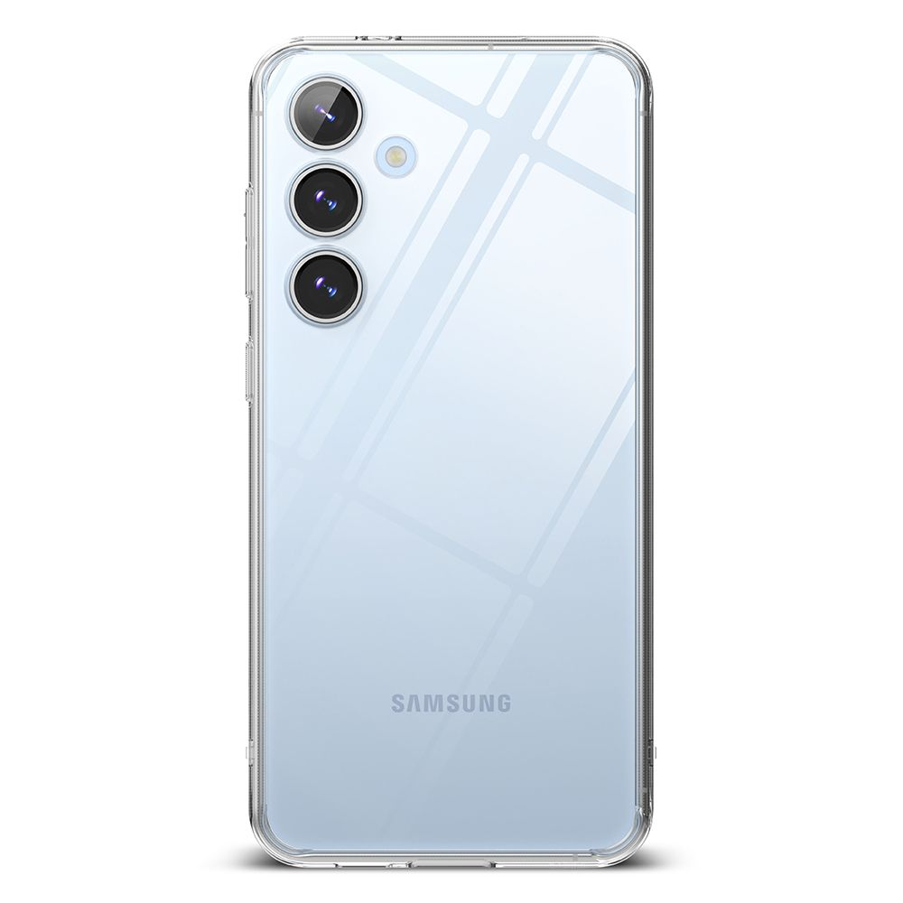 Ringke Fusion fleksibelt plastdeksel - Samsung Galaxy S24 FE - Gjennomsiktig
