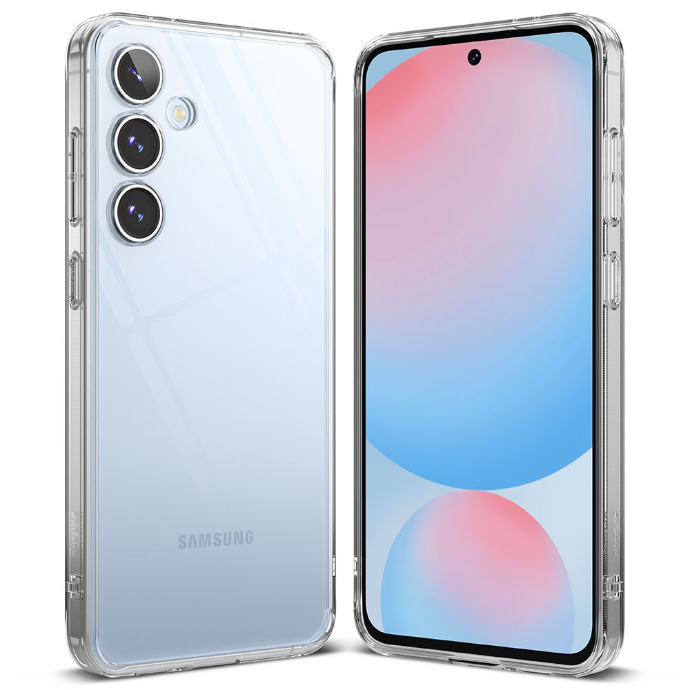 Ringke Fusion fleksibelt plastdeksel - Samsung Galaxy S24 FE - Gjennomsiktig
