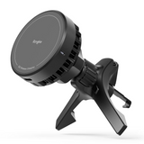 Ringke - QI2 Magnetisk Trådløs Mobiloplader til Bil - MagSafe Kompatibel - Sort
