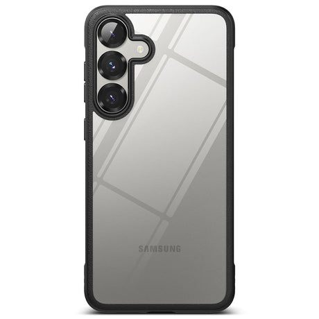 Ringke Fusion Bold Samsung Galaxy S25 Hybrid Deksel - Gjennomsiktig / Svart