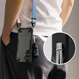 Samsung Galaxy S25 Ringke Fusion X Bagside Cover - Gennemsigtig / Sort