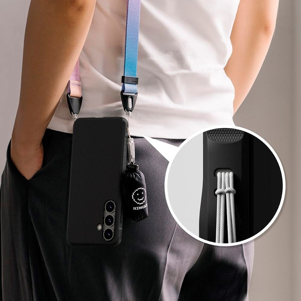 Ringke Onyx plastdeksel - Samsung Galaxy S25 - Svart