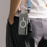 Ringke Samsung Galaxy S25+ (Plus) Fusion Magnetic Hybrid-deksel - MagSafe-kompatibel - Gjennomsiktig