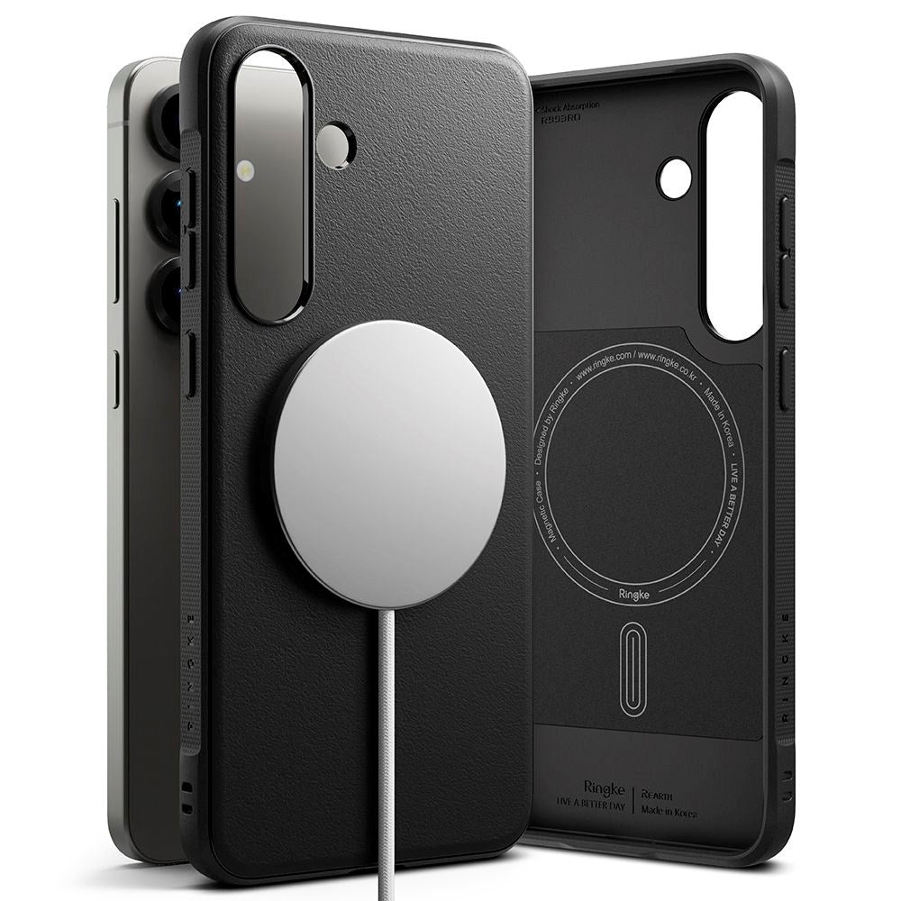 Ringke Onyx plastdeksel - Samsung Galaxy S25+ (Plus) - MagSafe-kompatibel - Svart