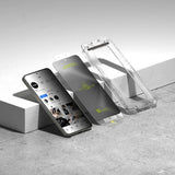 Ringke Samsung Galaxy S25+ (Plus) Easy Slide skjermbeskytter i herdet glass – Personvern 