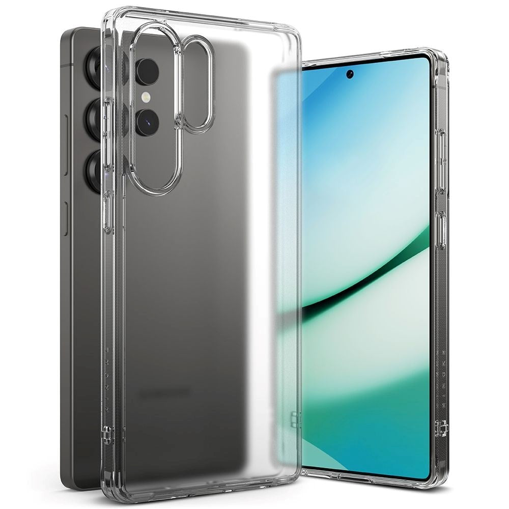 Ringke Samsung Galaxy S25 Ultra Fusion Matt Deksel - Gjennomsiktig