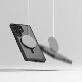 Ringke Fusion Bold Samsung Galaxy S25 Ultra Hybrid-deksel - MagSafe-kompatibel - Gjennomsiktig / Svart