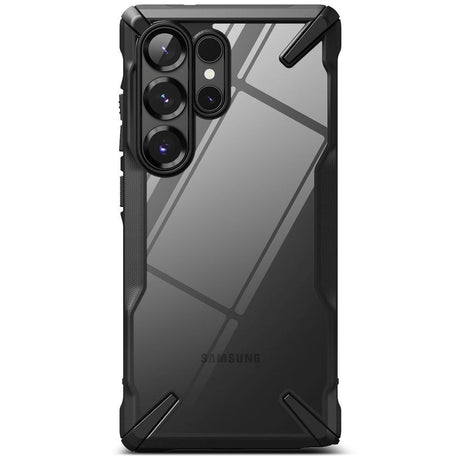 Samsung Galaxy S25 Ultra Ringke Fusion X Bakdeksel - Gjennomsiktig / Svart