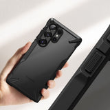 Samsung Galaxy S25 Ultra Ringke Fusion X Bakdeksel - Gjennomsiktig / Svart