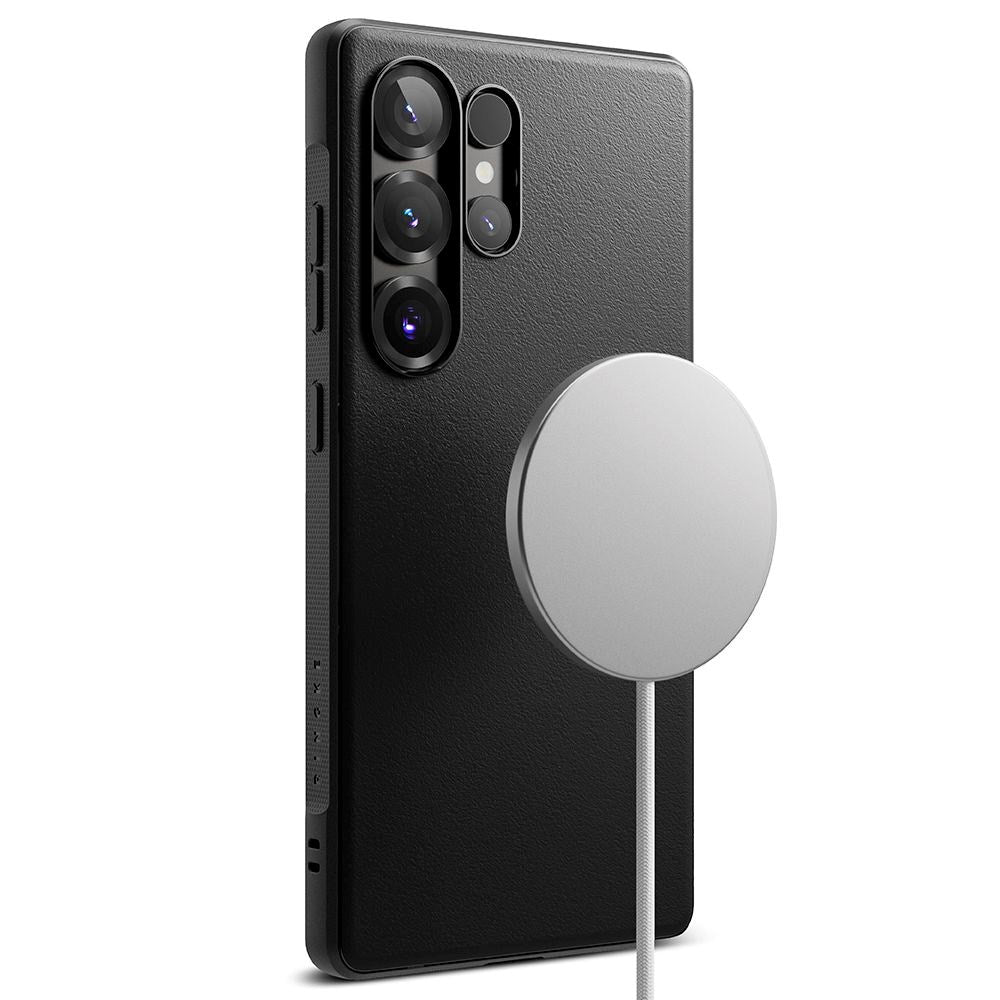 Ringke Onyx plastdeksel - Samsung Galaxy S25 Ultra - MagSafe-kompatibel - Svart